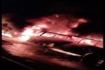 آتش گرفتن اتوبوس در دالکی خسارت جانی نداشت+ فیلم